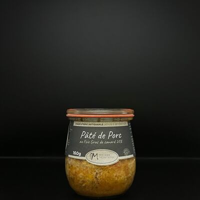 Paté de porc au foie gras de canard 20%