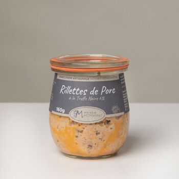 Rillettes de porc à la truffe noire 6% 1