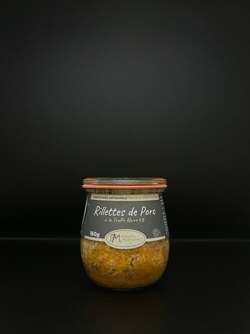 Rillettes de porc à la truffe noire 6%