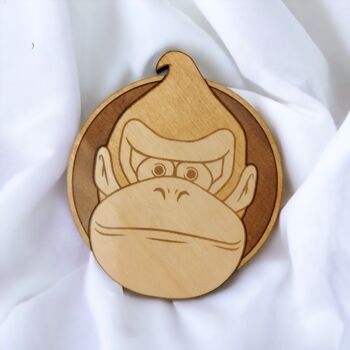 Jeu de 6 posavasos de madera Donkey Kong - regalo 3