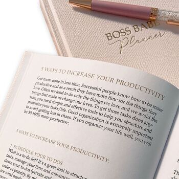 Boss Babe Planner - Planificateur quotidien et organisateur | Anglais 5