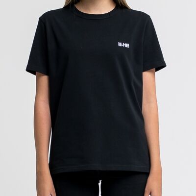 Schwarzes Beta-T-Shirt