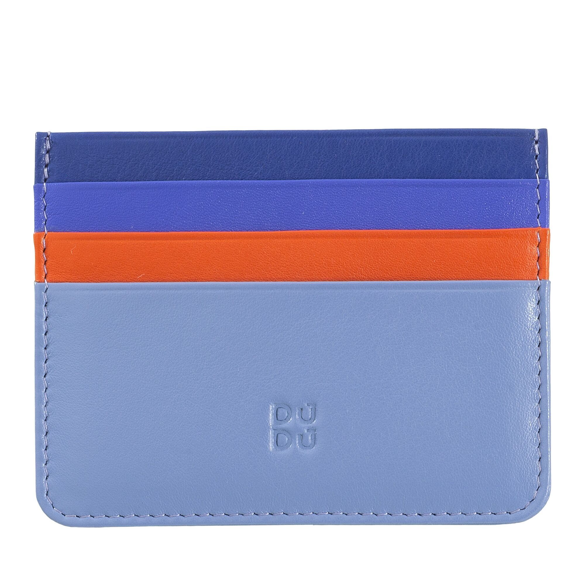 DUDU Small credit card holder multicolour pastel blue