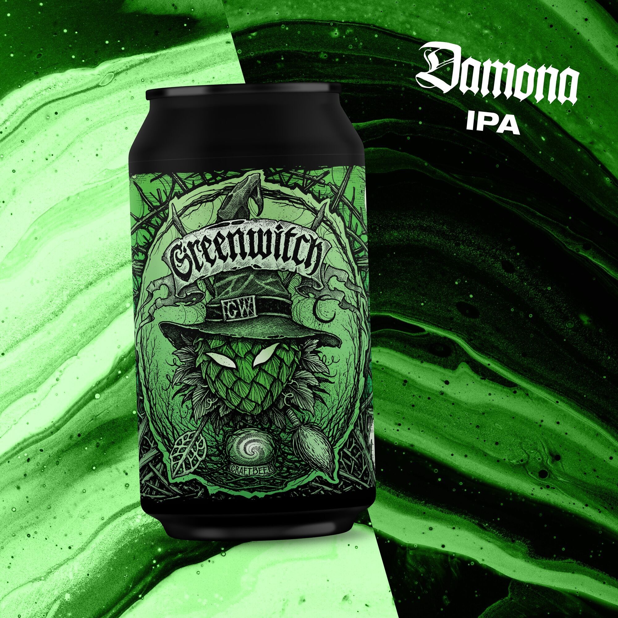 Birra in lattina maltata IPA Mosaic Simcoe India Pale Ale - 6.5°