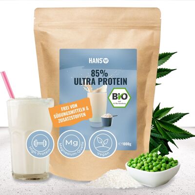 Ultra Protein Vegan I 85% Proteingehalt