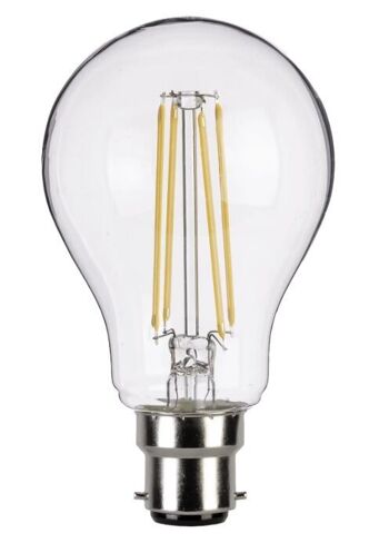 TCP Filament LED Classique 75w (1055lm) 8w BC WW Dimmable