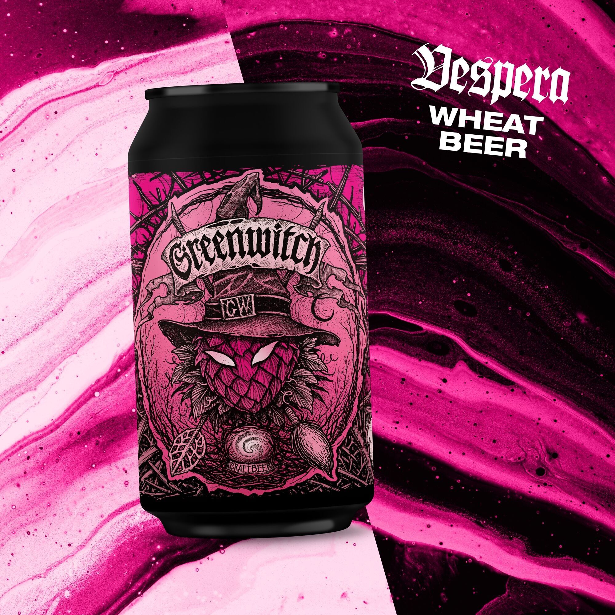 Canned beer Wheat Beer Orange Coriander 4.4%