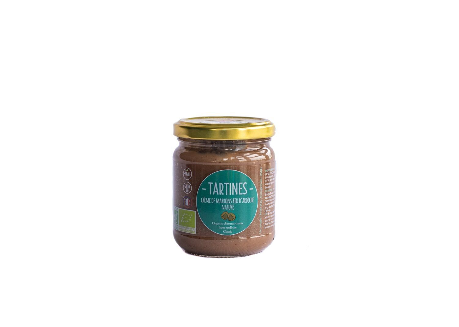 Ardèche organic chestnut cream 250g