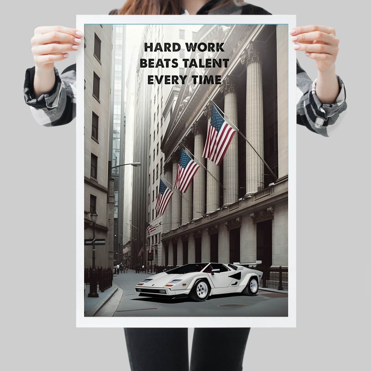 Il cartello del film El lobo de Wall Street