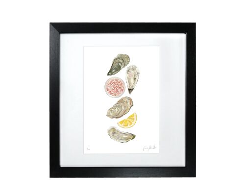 Oyster Print - Framed Limited Edition Print