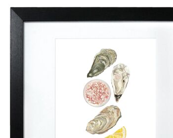 Oyster Print - Impression encadrée en édition limitée 2