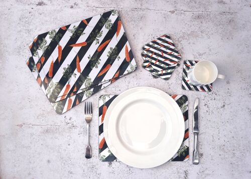 Carrot Placemat - British Made