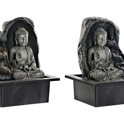 SORGENTE LED IN RESINA 21X17,5X25 BUDDHA 2 ASSORTIMENTO. FU199519