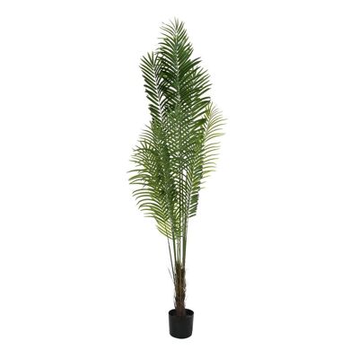 PLANT POLYESTER PP 100X100X240 GREEN PALM TREE JA200548