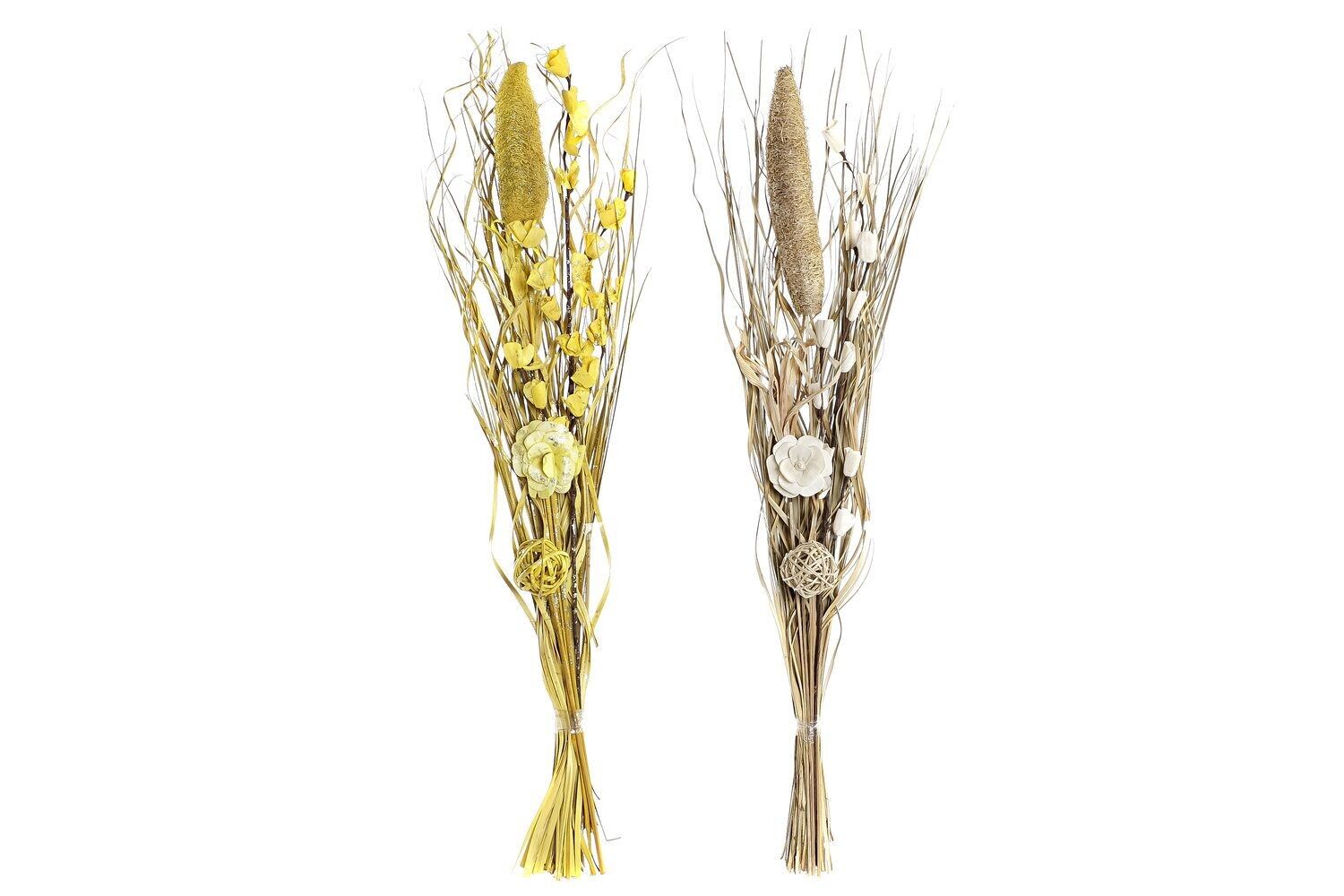 MAZZO DI FIORI SECCHI 30X30X100 2 ASSORTIMENTI. JA199452