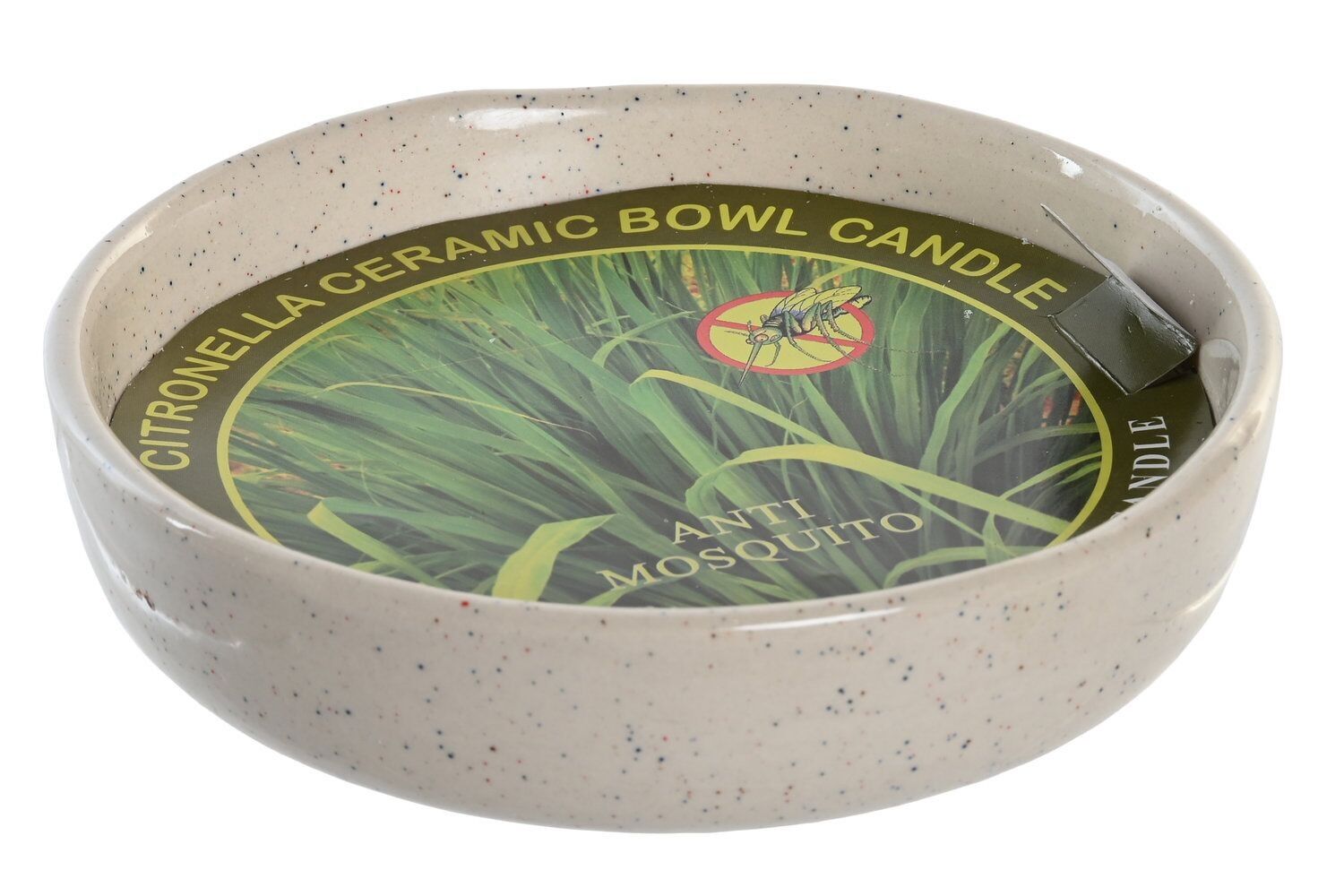 KERAMIKWACHSKERZE 20,5X20,5X6 500 5 DOCHTE IN200829