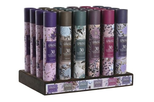 INCIENSO VARILLA SET 30 AROMA 4,5X4,5X28 FLORAL 6 IN205916