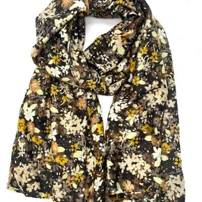 foulard pompon femme