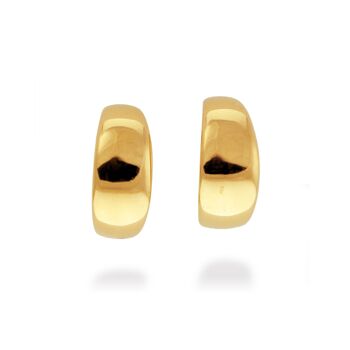 Boucles d'oreilles Mrango avec finition en or jaune 18 kt 1