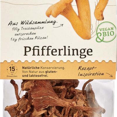 Organic chanterelles 20g