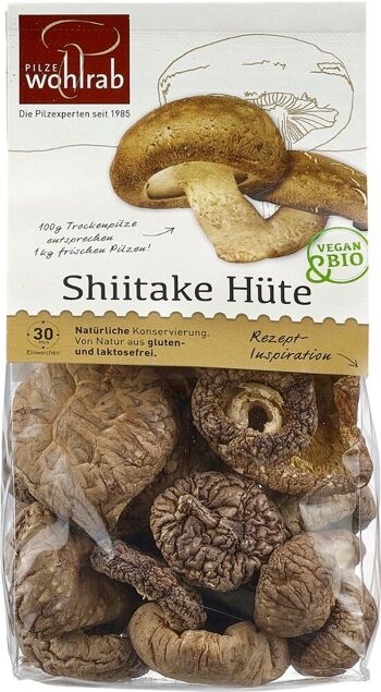 Chapeaux Shiitake Bio 40g 2