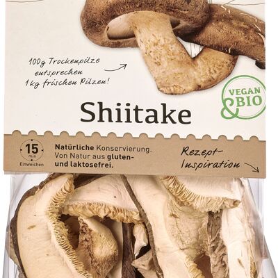 Bio Shiitake Scheiben 20g