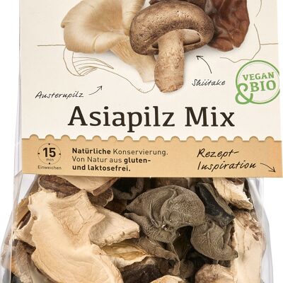 Mix di funghi asiatici biologici 30g