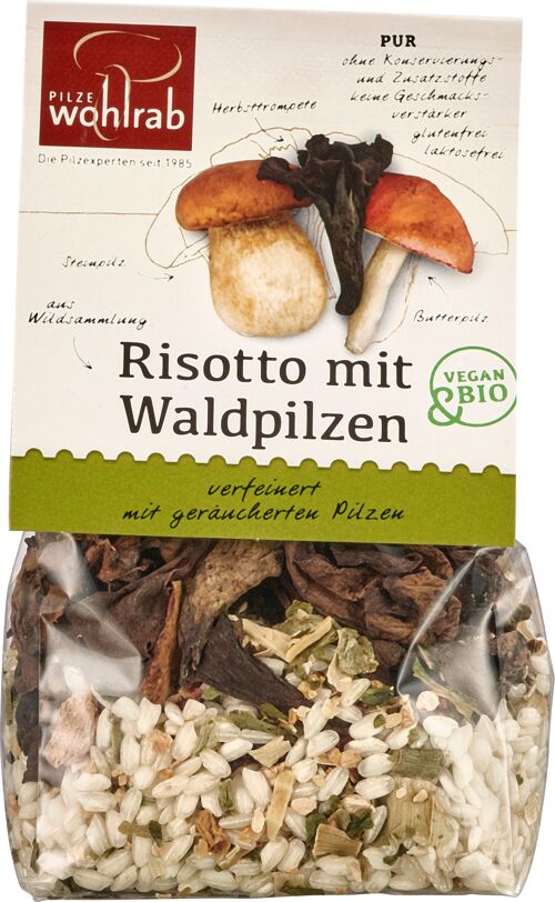 Bio Risotto mit Waldpilzen 175g