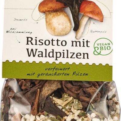 Organic risotto with wild mushrooms 175g