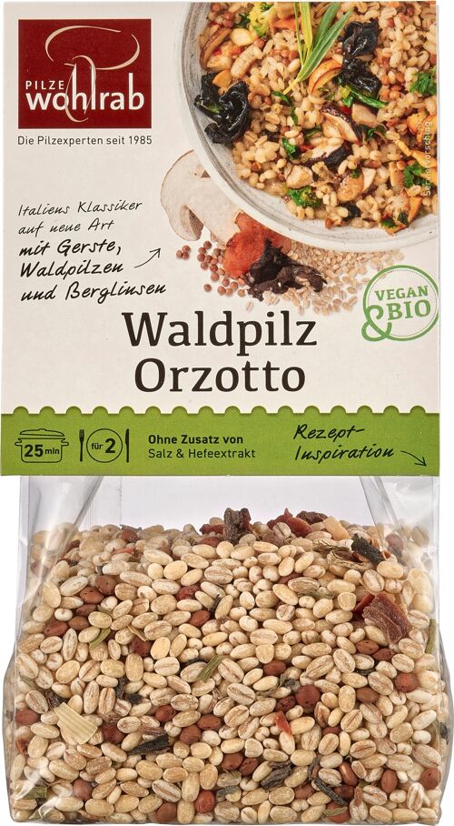 Bio Orzotto mit Waldpilzen 175g