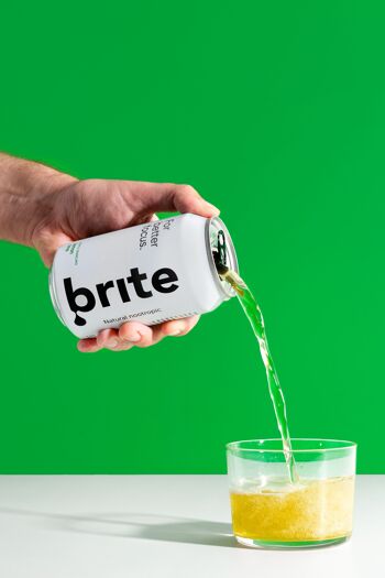 Brite Citron Lime. Concentrez-vous, remplacez les boissons énergisantes et le café. 3