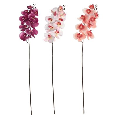 POLYESTER FLEUR PE 20X20X95 ORCHIDÉE 3 ASSORTIMENTS. JA205823