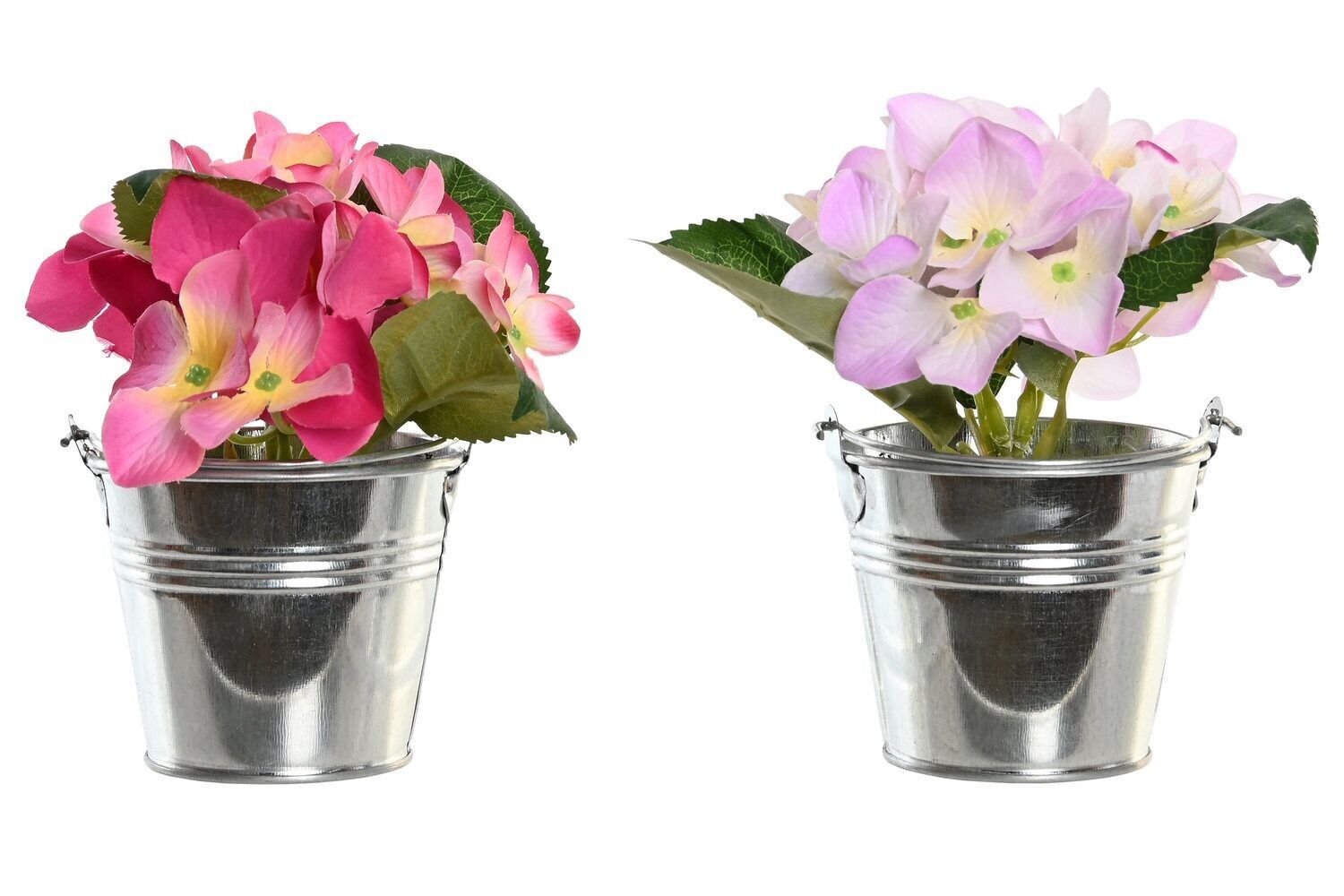 PIANTA POLIESTERE PE 8X8X14 HYDRANGEA 2 ASSORTITI. JA205833