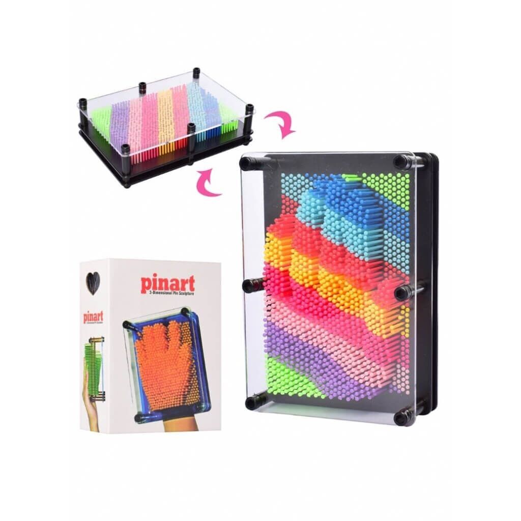 Scultura giocattolo 3D Pin Art