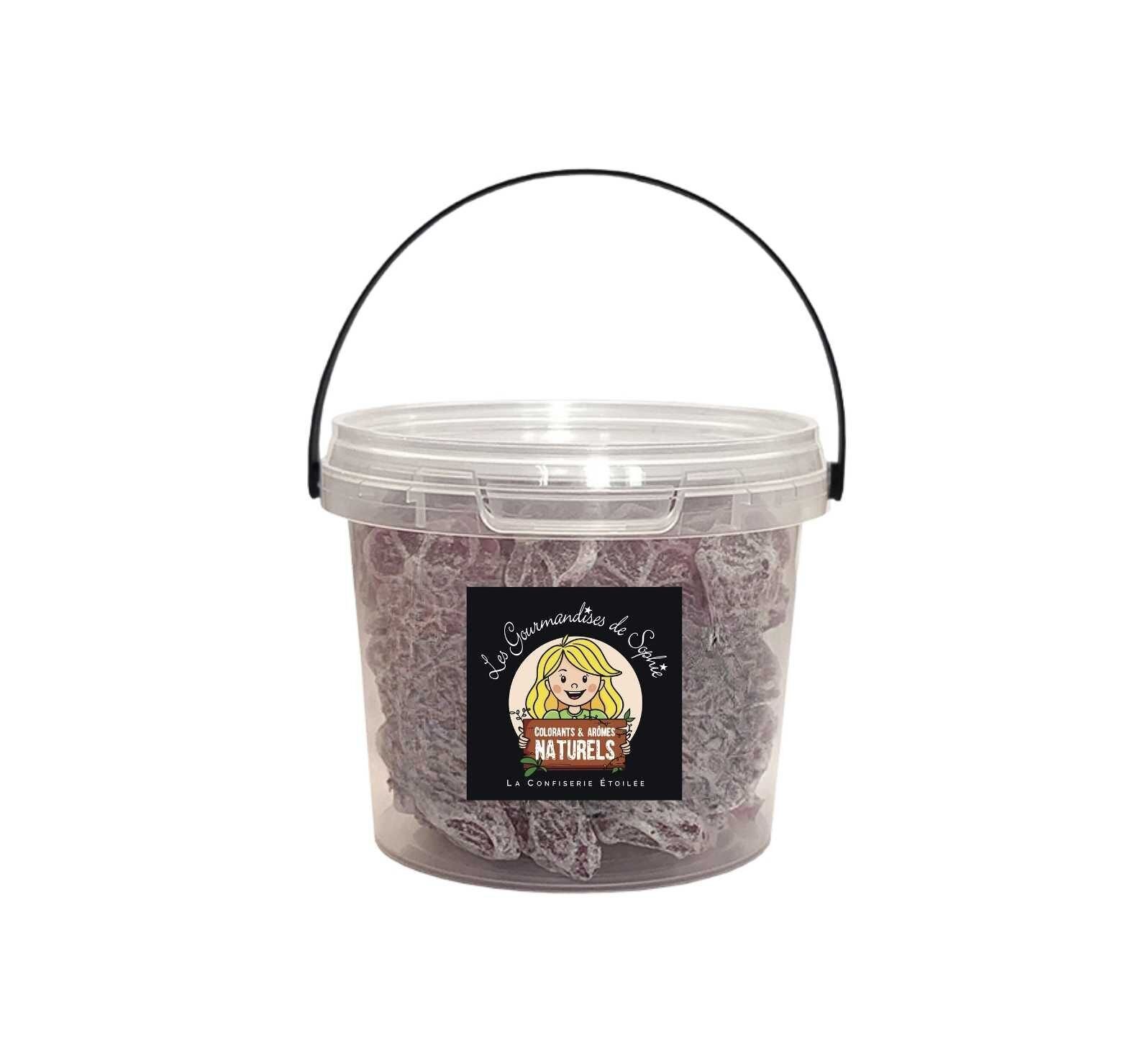 Süßigkeiten – Violetter Mini-Eimer