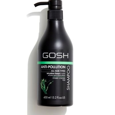 GOSH ANTI-POLLUTION SHAMPOO WITH PANTHENOL AND CITYGUARD+ 450ML