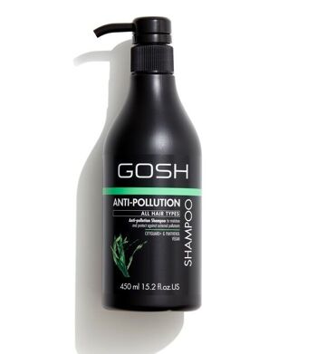 GOSH SHAMPOOING ANTI-POLLUTION AU PANTHENOL ET CITYGUARD+ 450ML