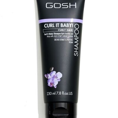 GOSH SHAMPOOING ORCHIDEE CHEVEUX BOUCLES CURL IT BABY! 230ML