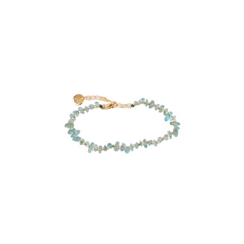 Pulsera Ulanvi acabado en Oro amarillo de 18 Kts.