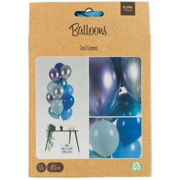Ballons Cool Cosmos 33cm - 12 pièces 3