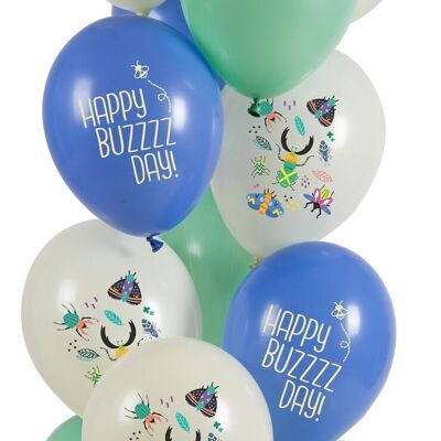 Palloncini Compleanno Bugs 33cm - 12 pezzi