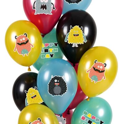 Balloons Monster Bash 33cm - 12 pieces