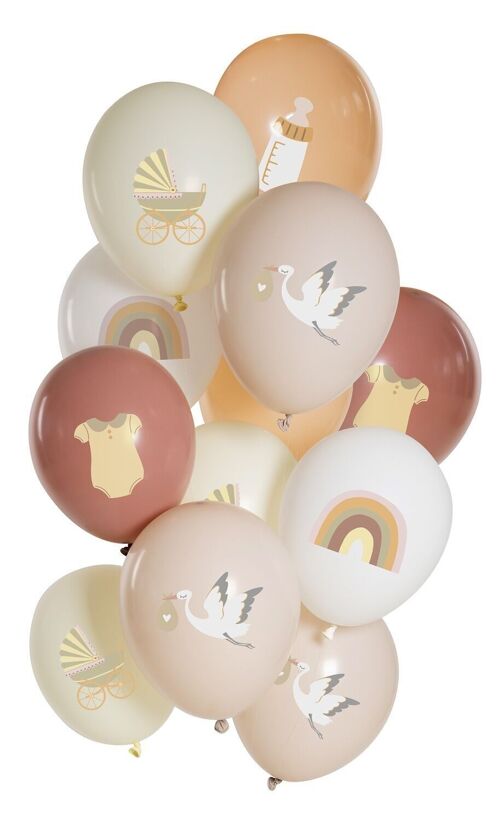 Balloons Sweet Baby 33cm - 12 pieces
