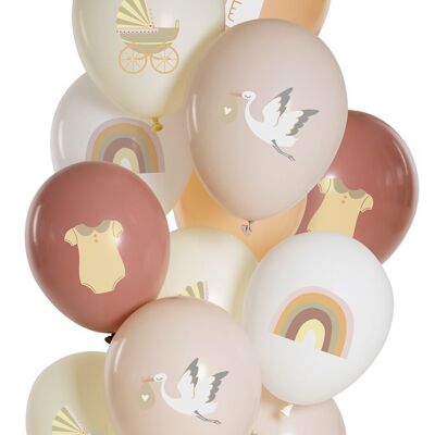 Balloons Sweet Baby 33cm - 12 pieces