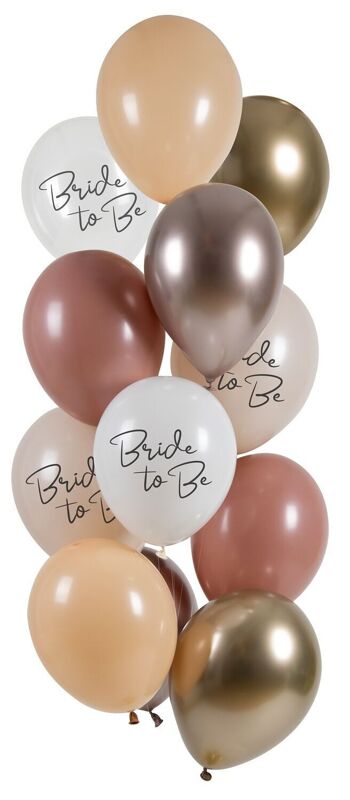 Ballons Bride To Be 33cm - 12 pièces 1