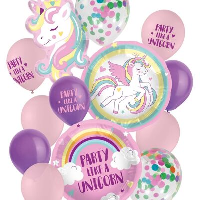 Set di palloncini Unicorno