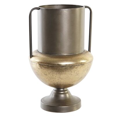 VASO IN METALLO 20X20X33 NERO JR196132