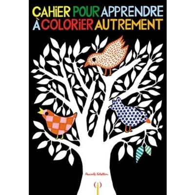 Livre Enfant - CAHIER POUR APPRENDRE À COLORIER AUTREMENT