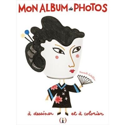 Livre Enfant - MON ALBUM DE PHOTOS À DESSINER ET À COLORIER / Livre d'activité