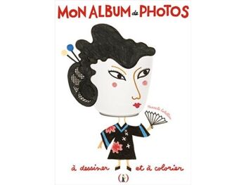 Livre Enfant - MON ALBUM DE PHOTOS À DESSINER ET À COLORIER / Livre d'activité 1